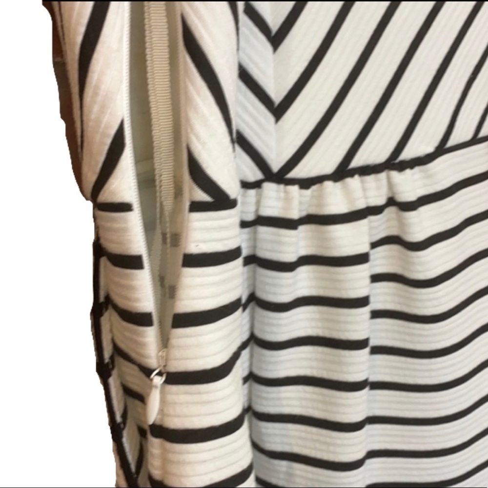 Anthropologie Maeve black and white tank dress - Picture 7 of 7